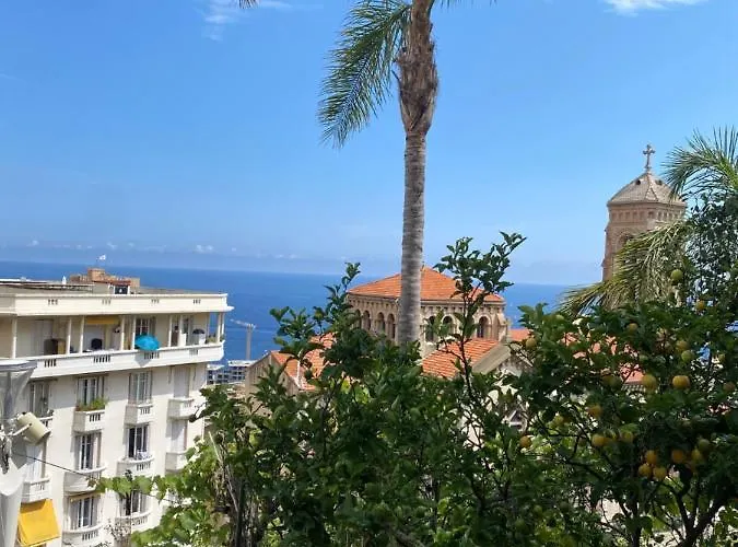 아파트 Refurbished With Sea View 5 Min Walk From Monaco By Elevators *